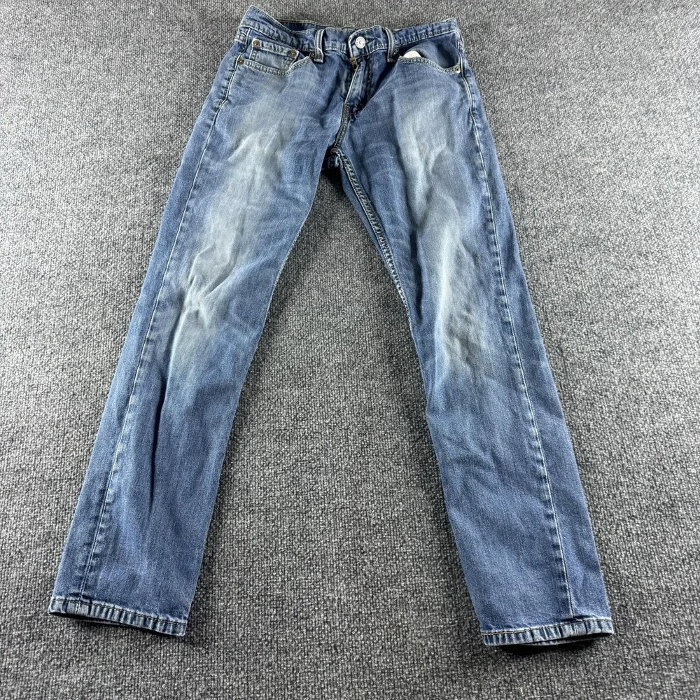 Levi's 511 Jeans Mens 29x29 Blue Slim Straight Stretch Denim Pants 04511-1183
